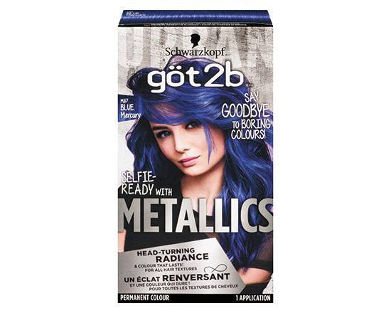 GOT2B METALLICS HAIR COLOUR M67 BL MERCY 1 UN