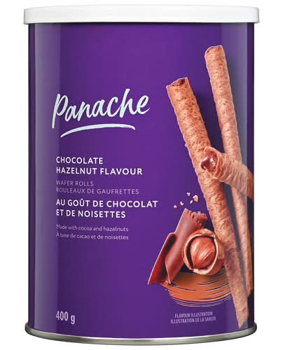Panache Wafer Rolls Chocolate Hazelnut 400 G