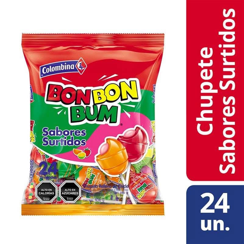 Colombina · Coyac con chicle bon bon bumsurtidos (480 g)