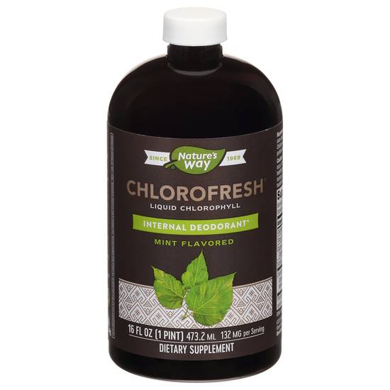 Nature's Way Chlorofresh Mint Flavored Internal Deodorant