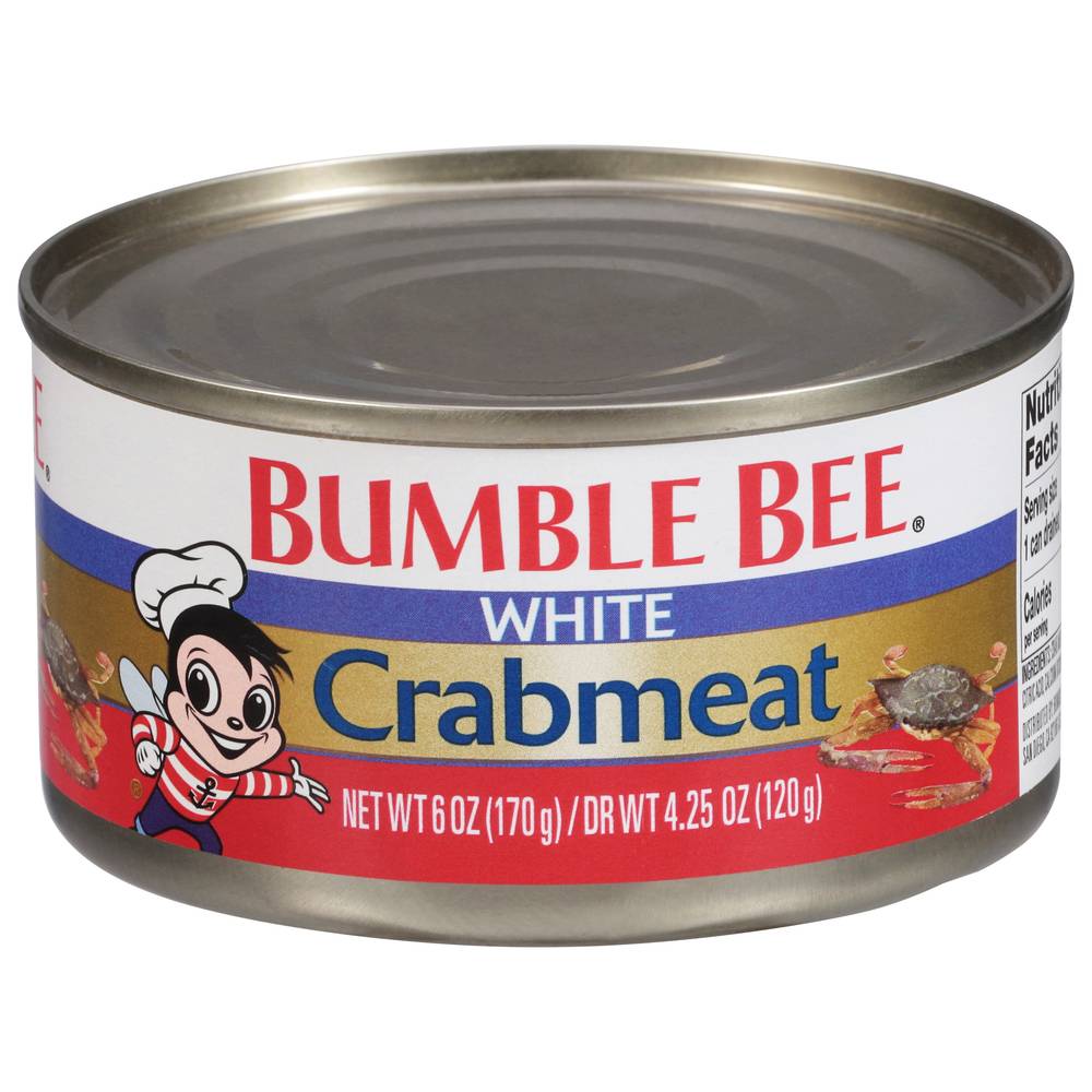 Bumble Bee Fancy White Crabmeat (6 oz)