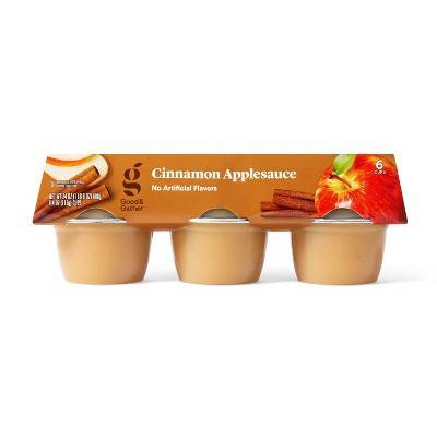 Good & Gather Cinnamon Applesauce Cups (6 ct)