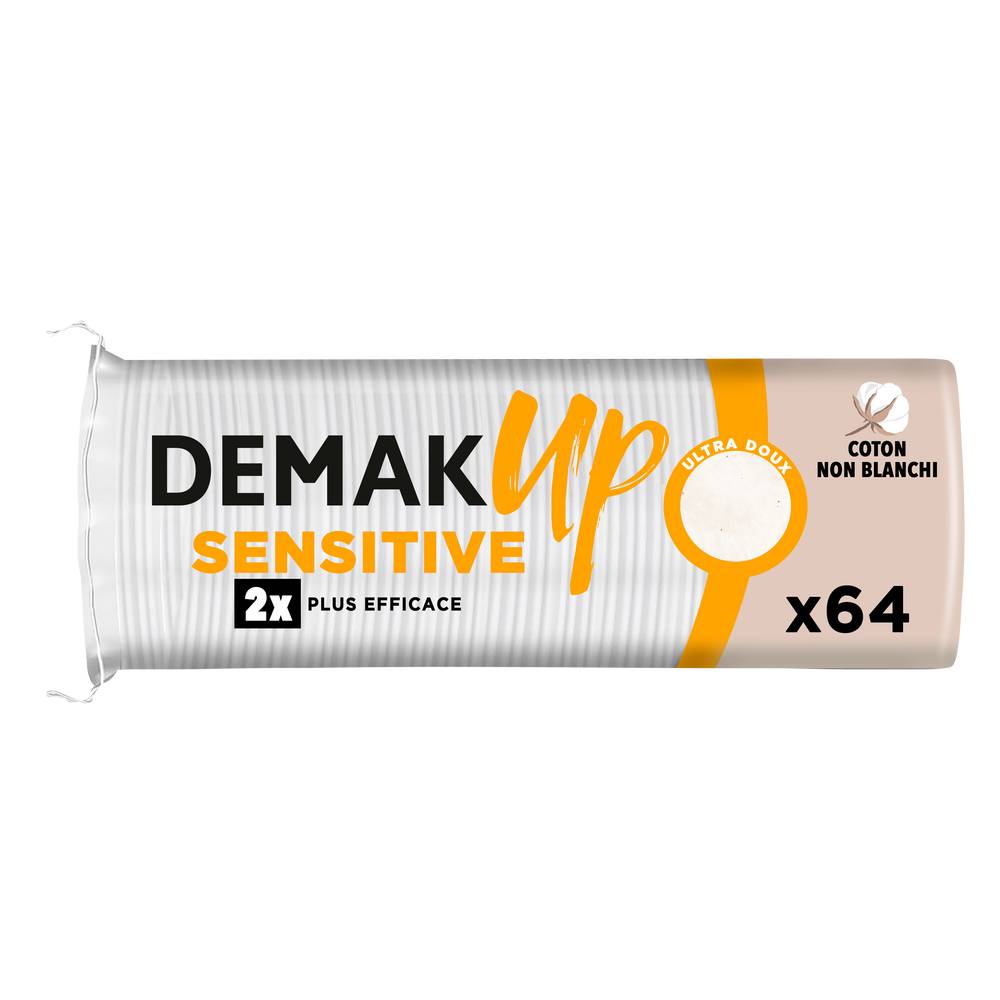 Demak'Up - Cotons démaquillant sensitive disques