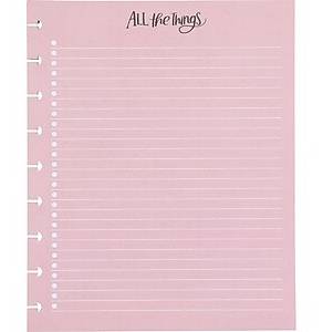 The Happy Planner Classic 9.25 x 7 Planner Refill Pages, Assorted Colors (FIL-09)