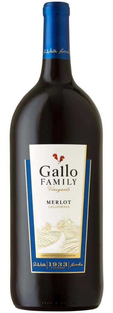 Gallo Family Vineyards Merlot Wine (1.5 L)