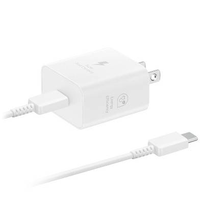 Samsung Super Fast Usb-C Wall Charger With Cable (white)