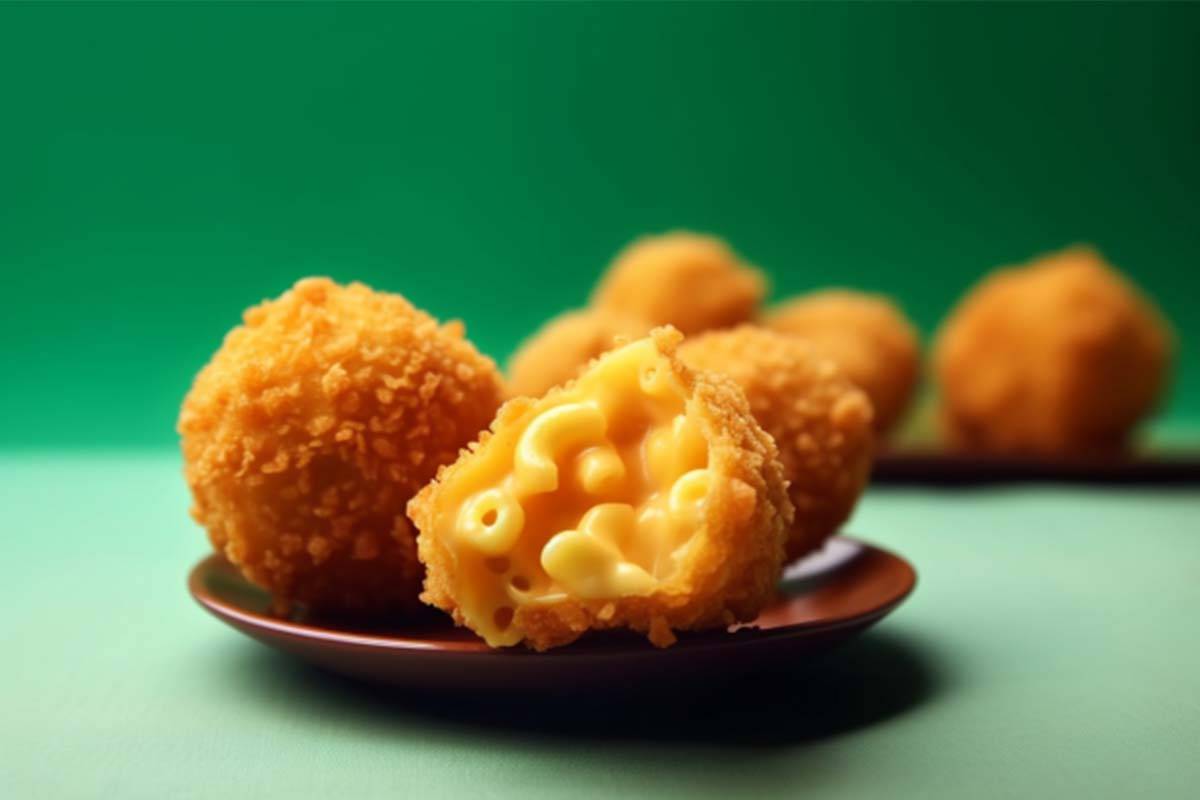 Mac and cheese balls