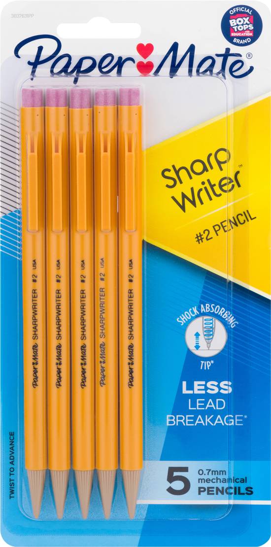 Paper Mate Sharpwriter Mechanical Pencils (5 ct)