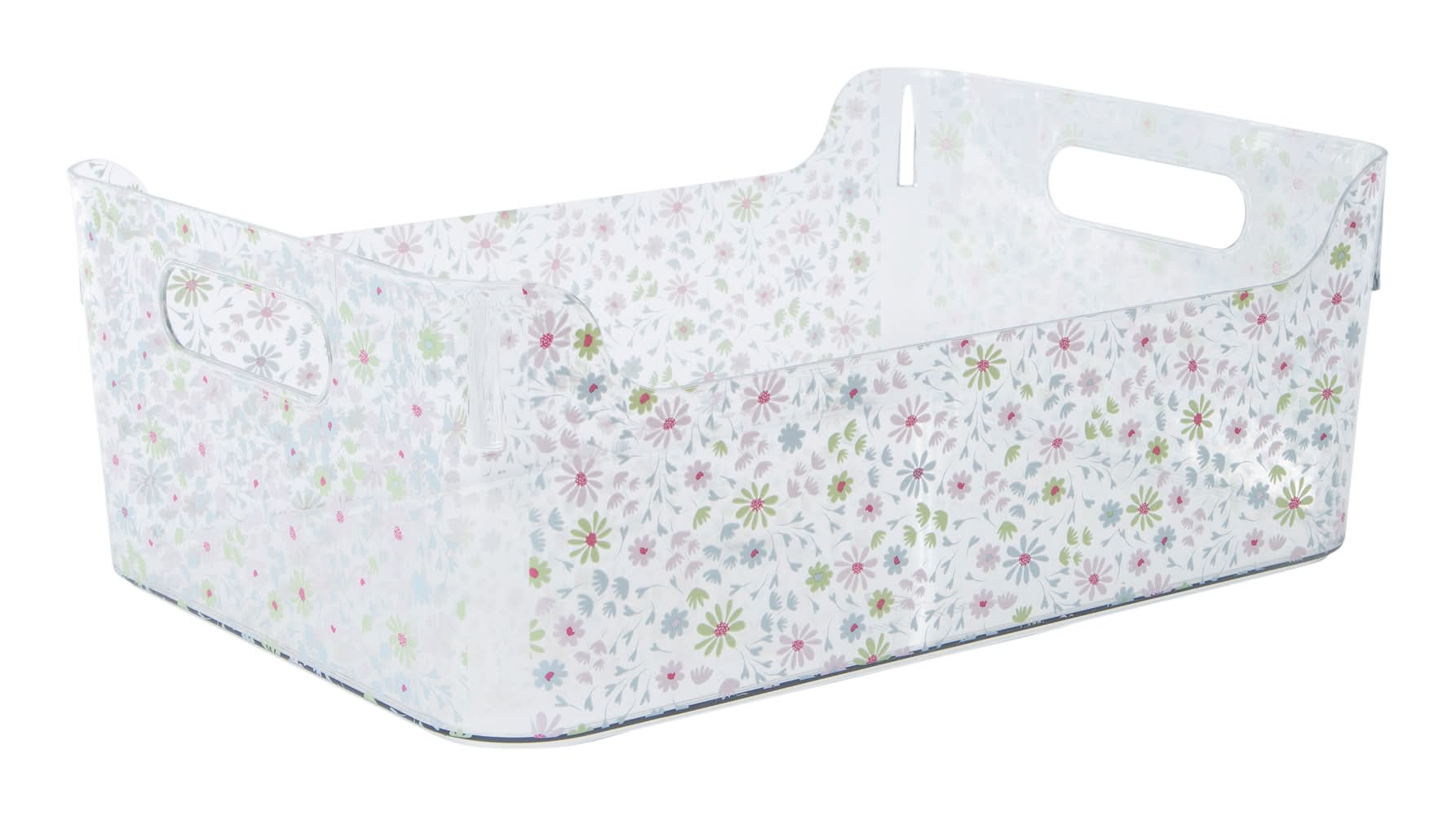 Large Side Dip Bin Floral