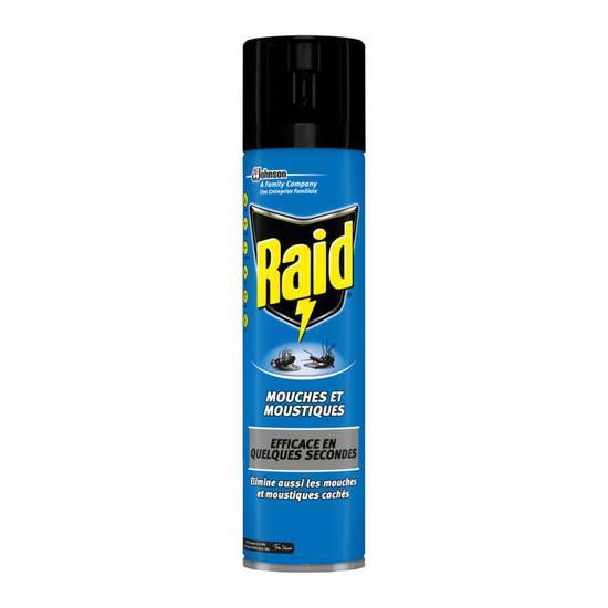 Raid Insecticide - Mouches - Moustiques 400ml