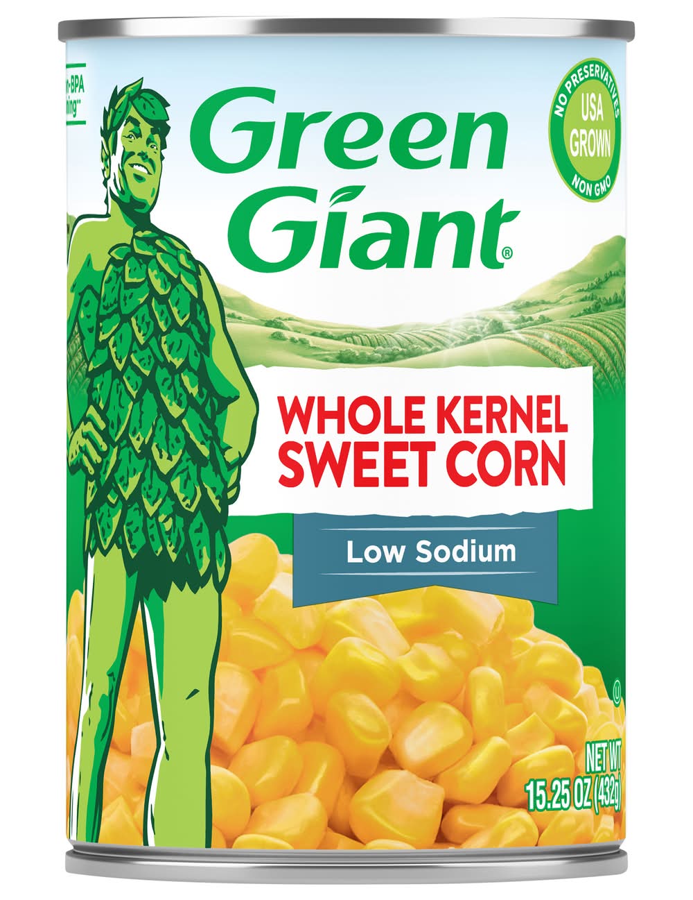 Green Giant Low Sodium Whole Kernel Sweet Corn (15.25 oz)