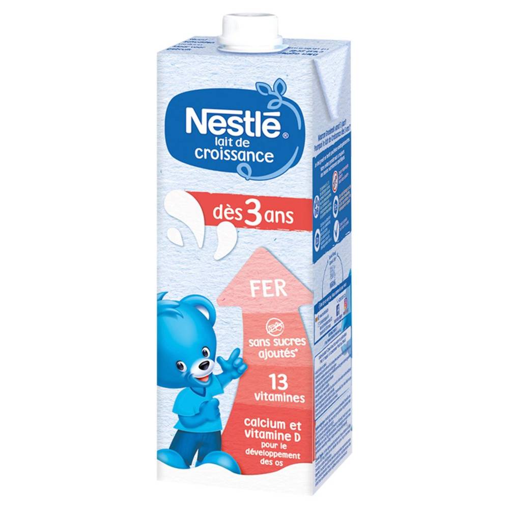 Nestlé Lait de Croissance 3+ dès 3 ans 1L