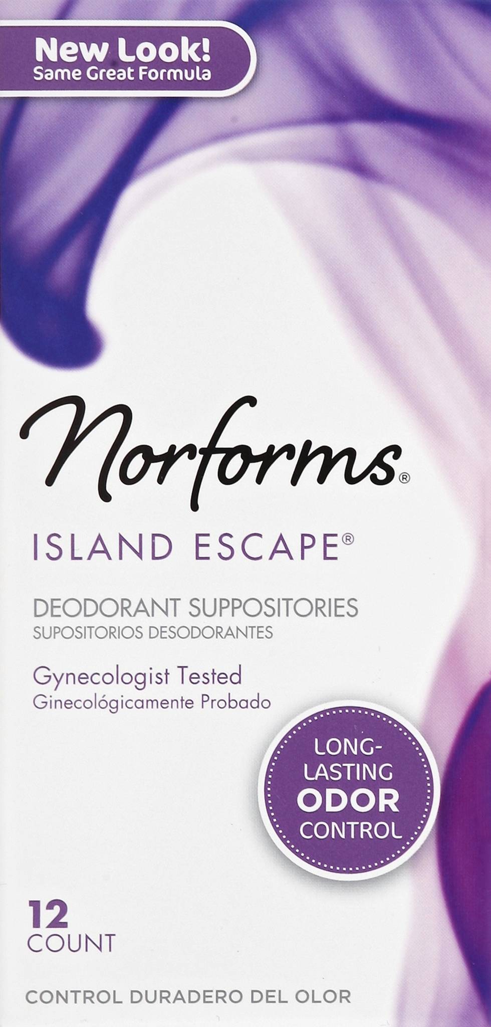 Norforms Deodorant Suppositories (136.08 g)