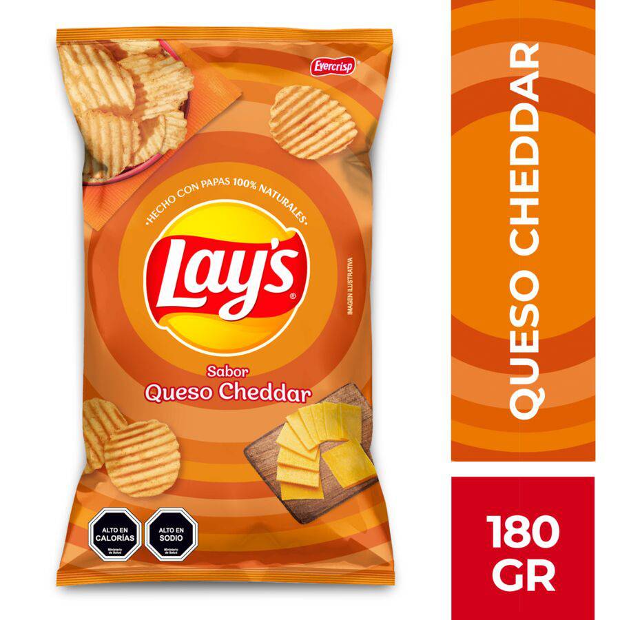 Lay's papas (queso cheedar)