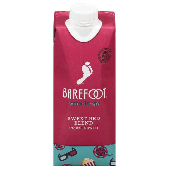 Barefoot Smooth & Sweet Red Blend Red Wine (16.90 fl oz)