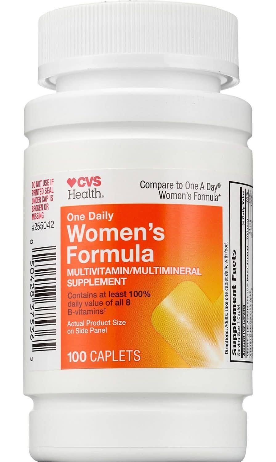 Cvs Women'S Multivitamin Tablets, 100 Ct