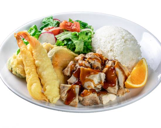 (p-4) Chicken Tempura Plate