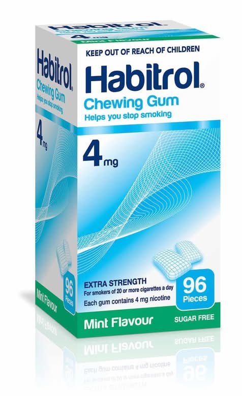 Habitrol Gum Mint 4mg 96pk