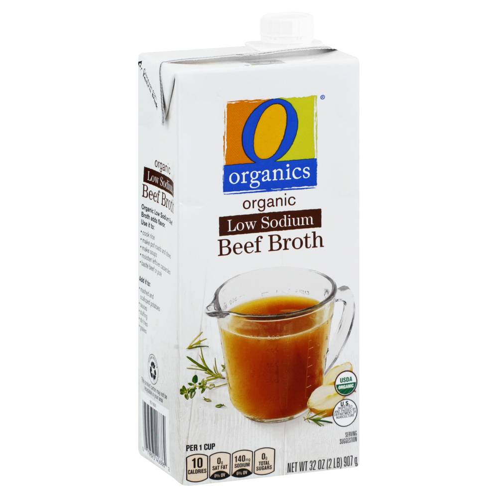 O Organics Organic Low Sodium Beef Broth (2 lbs)