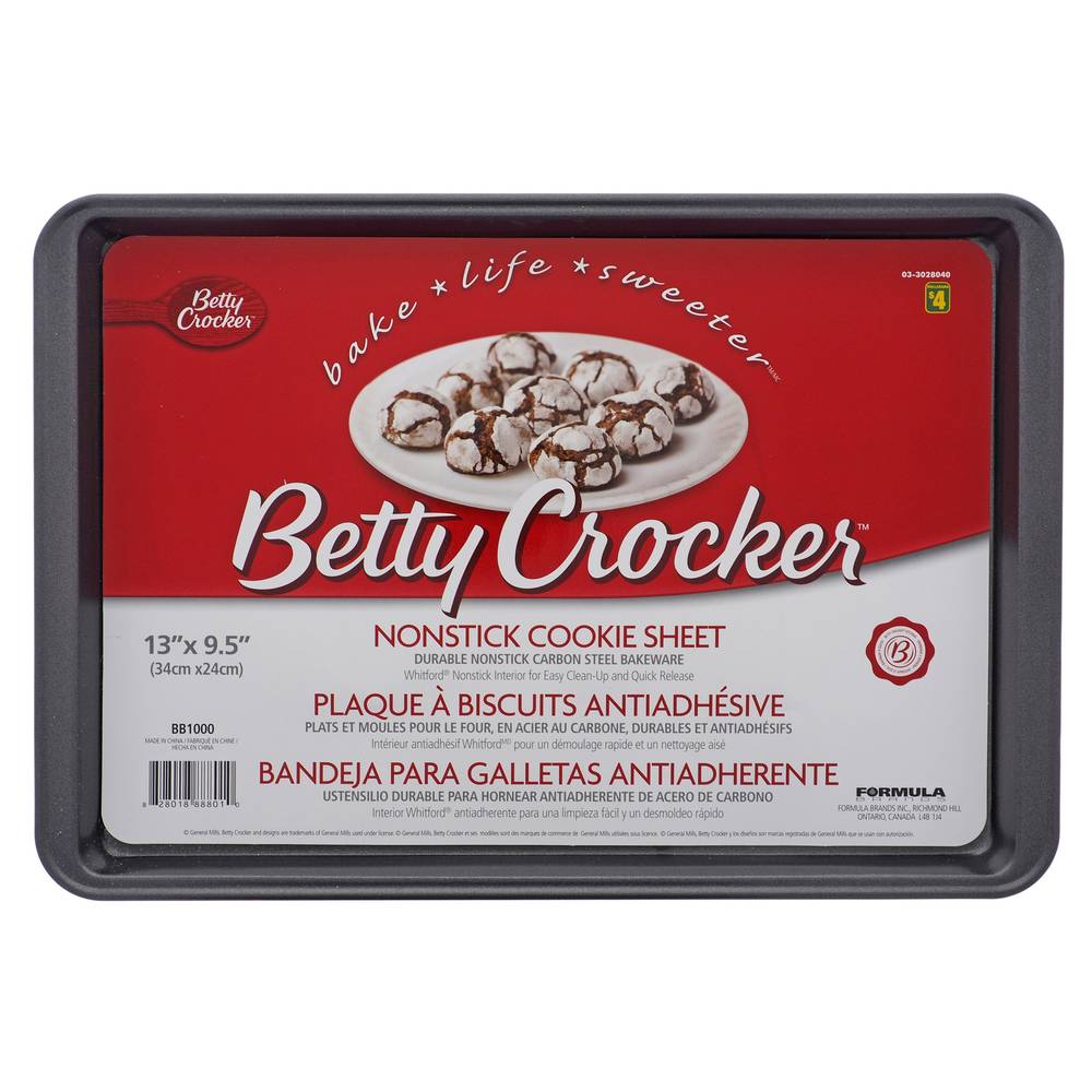 Betty Crocker Small NonStick Cookie Sheet Delivery Near Me Order