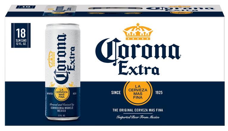 Corona Extra Mexican Imported Lager Beer (18 pack, 12 fl oz)