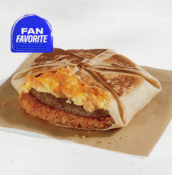 Breakfast Crunchwrap Sausage