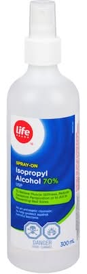 Life Isopropyl Rubbing Alcohol Spray (300 ml)