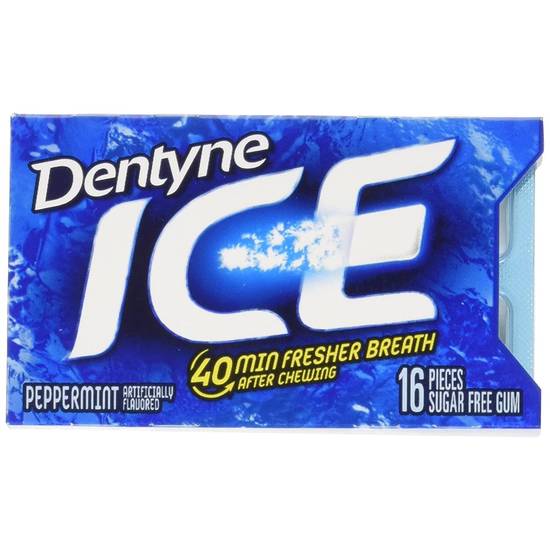 Dentyne Ice Gum Club Pack, Peppermint, 16 Pieces