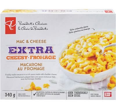 President's Choice Extra Cheesy Macaroni & Cheese (340 g)