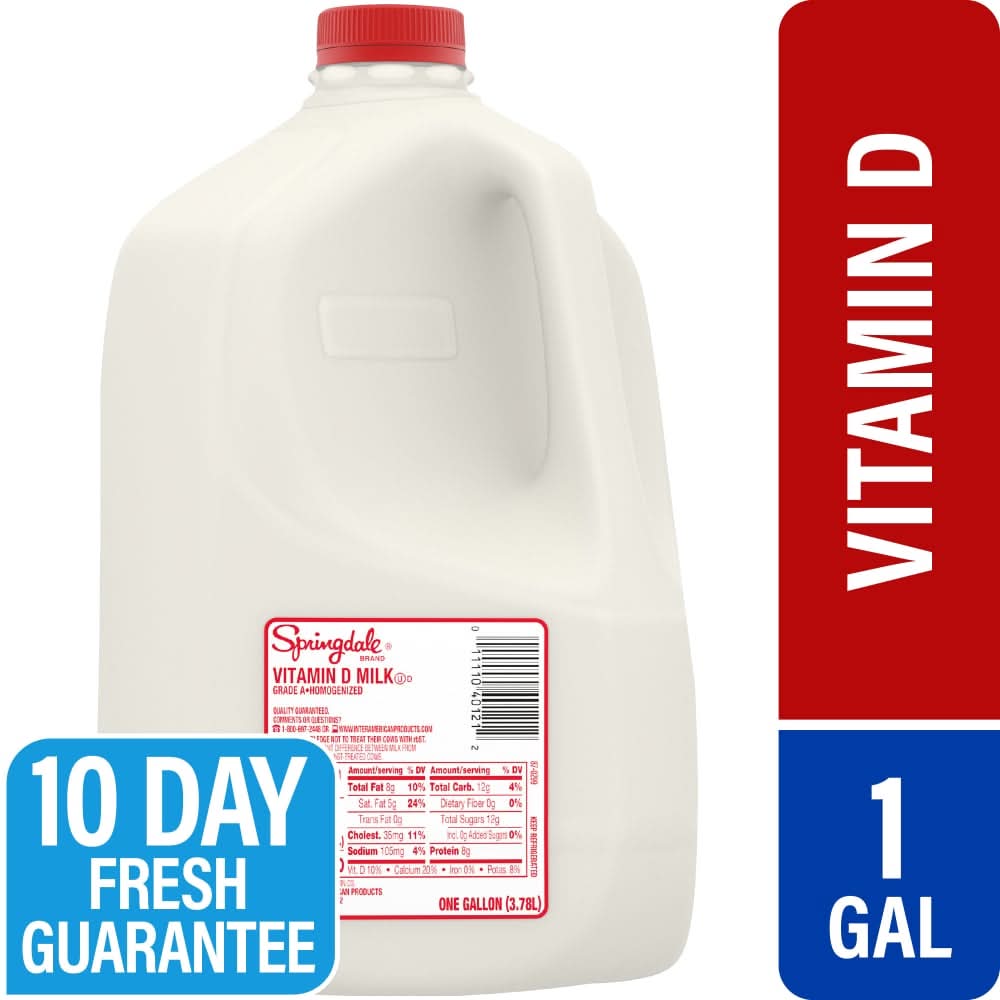 Springdale Vitamin D Whole Milk (1 gal)