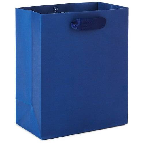 Hallmark Small Gift Bag, Navy Blue - 1.0 ea