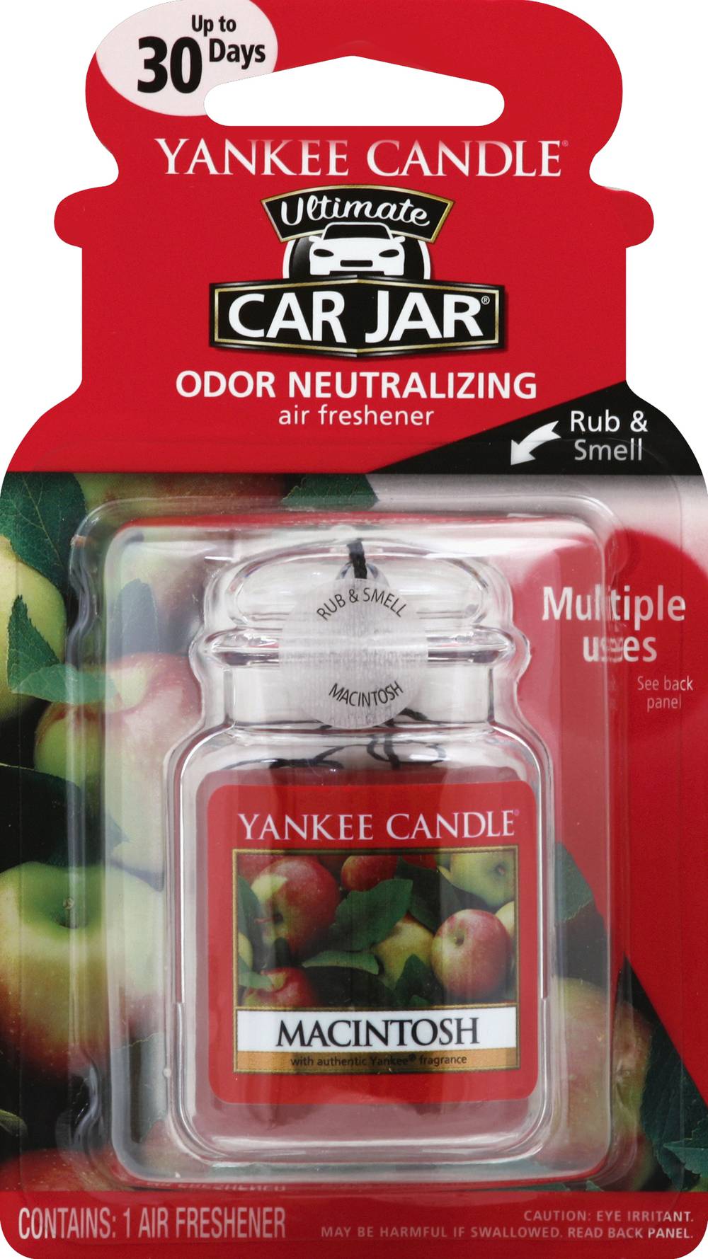 Yankee Candle Car Jar Odor Neutralizing Air Freshener