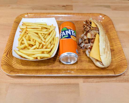 Menu cheese kebab