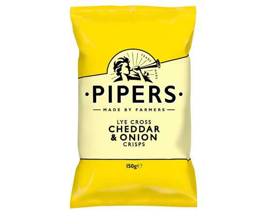 Pipers Crisp Co. 150g Cheddar & Onion