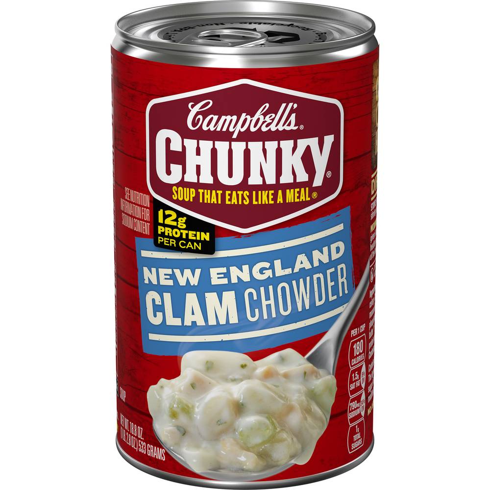 Campbell's Chunky New England Clam Chowder Soup