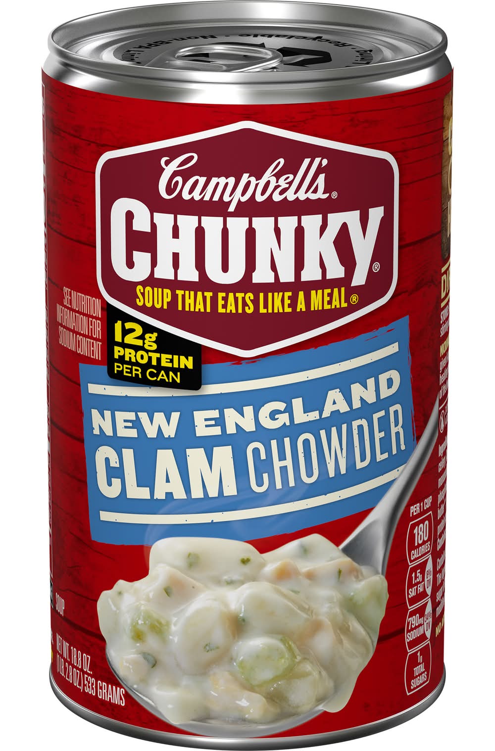 Campbell's Chunky New England Clam Chowder Soup (18.8 oz)