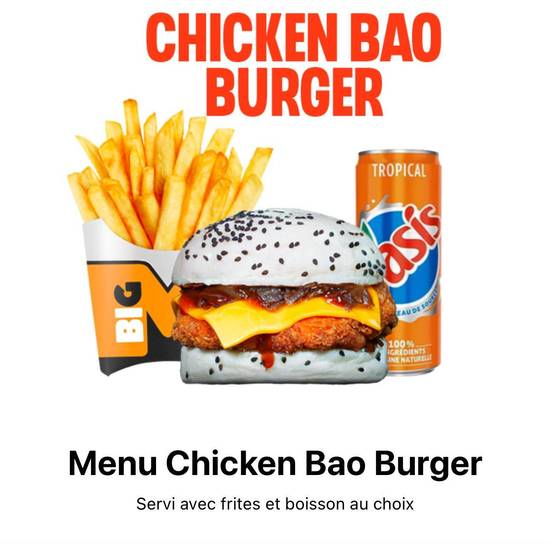 Menu Chicken Bao Burger
