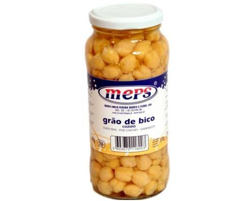 Pois Chiches Cuits en Bocal 570g - Meps