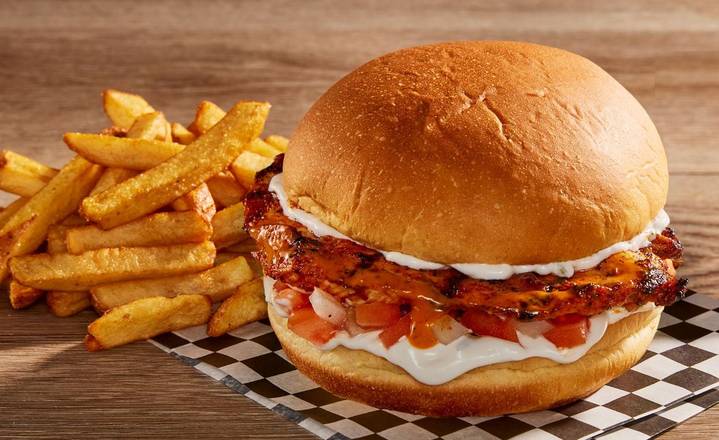 Char-Grilled Chicken & Fries