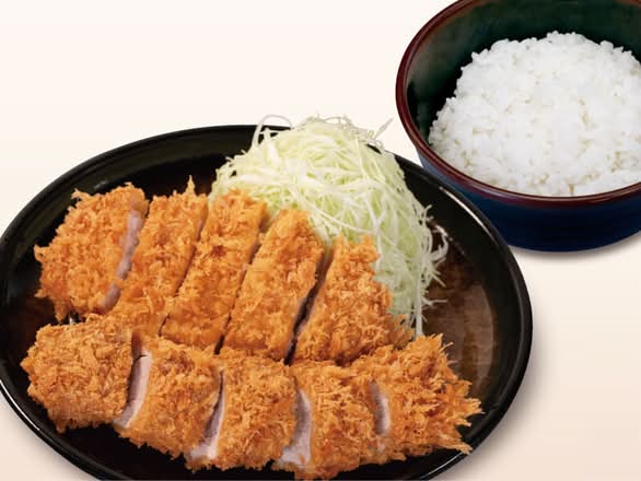 ロースかつ＆丸太ヒレかつ定食
