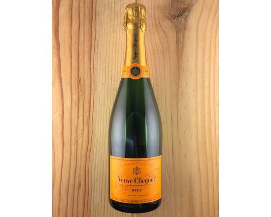 Veuve Clicquot Brut Champagne Yellow Label - Drink Menu - New York