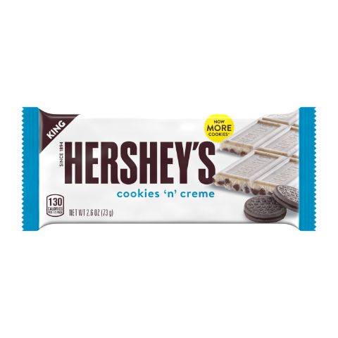 Hershey's Cookies & Cream King Size 2.6oz