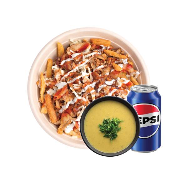 Chicken Shawarma Poutine Combo