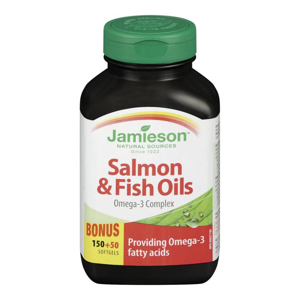 Jamieson Salmon & Fish Oils Omega-3 Complex (330 g)