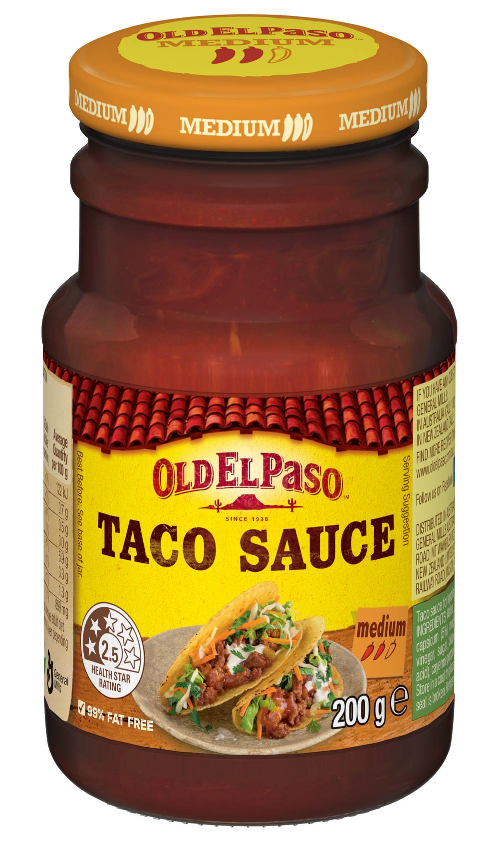 Old El Paso Taco Sauce (200g)