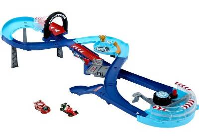 Mattel Disney & Pixar Global Racers Cup Jumping Raceway Track Set, 40" (2 ct)