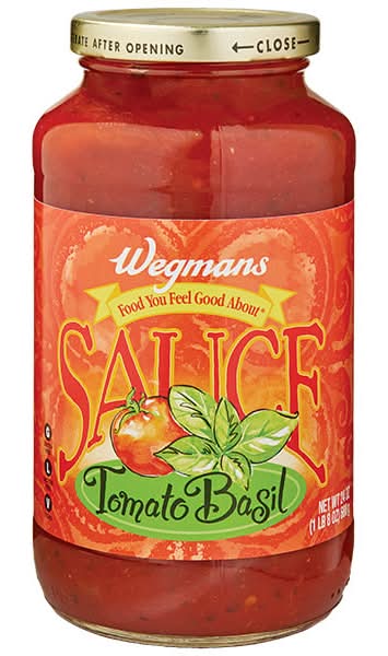 Wegmans Tomato Basil Sauce