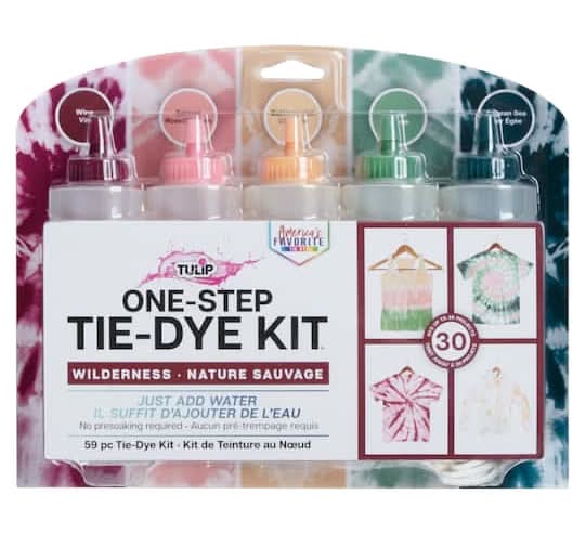 Tulip Wilderness One Step Tie Dye Kit, Assorted (59 ct)