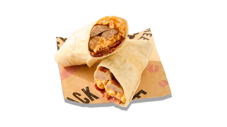 All Day Breakfast Hot Wrap