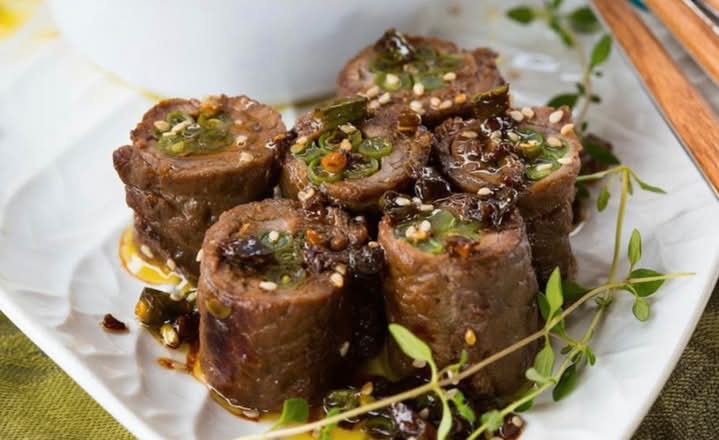 A Beef Negimake